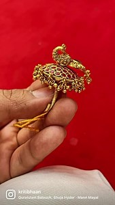 Dancing peacock ring gold foaming | Ji-min jewellery | Facebook