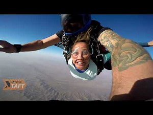 Skydive Taft Tandem Jump | Charissa Wilson from Bakersfield CA