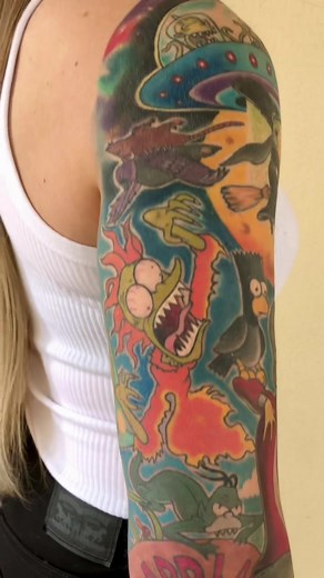 The frogurt is also cursed #thesimpsons