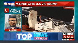 DATE SET FOR HISTORIC TRIAL MARCH 4TH: U.S VS TRUMP March 4 trial date set for #DonaldTrump in federal case charging him with plotting to overturn 2020 election. @RishabhMPratap reports | Mirror Now