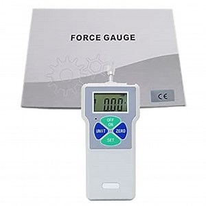 Digital Force Gauge Push and Pull Tester Dynamometer Thrust Meter Push Pull Force Gauge Tester Meter Digital Portable Dynamometer Digital Hand Dynamometers 0.45lbs Capacity 2N Max Load