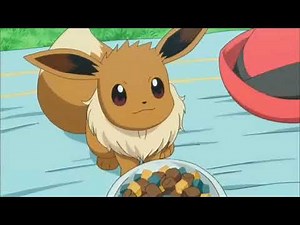 Pokemon, Eevee cute moments..//so sweet voice 🥰