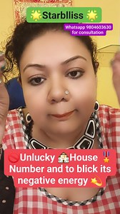 5.4K views · 127 reactions | Unlucky House ️Number and How to block the energy  #starblliss #housenumbereffect #namecorrectionnumerology #bayleafmagic #housenumberplate #NameMagic #nameeffect #astrologyreadings #numerologyreading #homeremedies #numerology #vastu #vastuexpert #vastuexpert | Starblliss | Facebook
