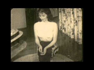 Her Loving Dogs (Vintage 8mm Burlesque)