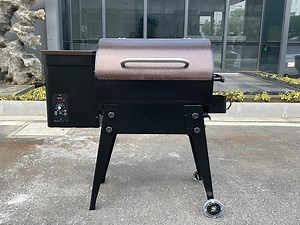 [Hot Item] Outdoor Camping BBQ Pellet Smoker Portable Electric Pellet Grill with Rain Cover