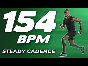 154 BPM Running Music | Steady Cadence | Instrumental (No Vocals)