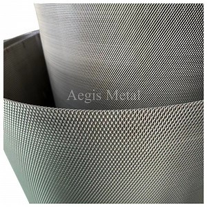 [Hot Item] Titanium Expanded Mesh Price 10*5mm 6*3mm Fuel Cell Anode Mesh Sheet
