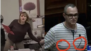 Convicted Felon Josh Abrams Cries And Files Charges On 57 Year Old Ridgefield CT Town Employee He ...