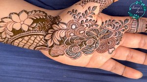 Simple And Easy Mehndi Design | Rose Mehndi Designs for hands | New Mehndi Design | Mehndi 2023 | Shama Beauty Parlor
