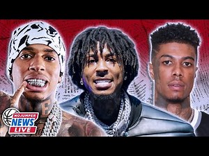 NLE Choppa Pulls A Gun Out On NBA Youngboy's Entourage, Blueface Exposes NLE in New Interview