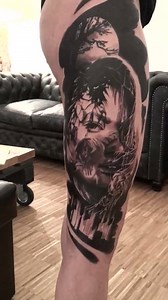 1 Sitzung... Da hat Tony aber Gas geben 😎 Made with products from Tattoosafe Tattoo Supply / Killer Silver Ink #killersilverink #Tattoosafe #CarlandJohan | DARK GREY Tattoostudio Essen