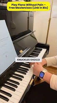 The Correct Piano Hand Position Explained #PianoTips