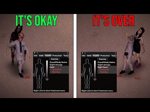 The Broken Project Zomboid Injury System
