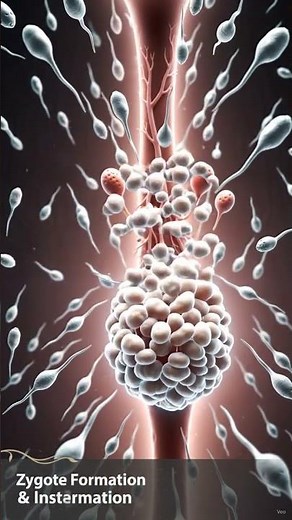 🐕 From Fertilization to Pregnancy: Dog Reproduction Explained in 3D. #dog #3danimation