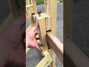 Homemade blocking sled