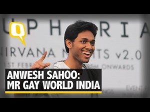 The Quint: Meet Anwesh Sahoo, The IIIT-ian Who Rocked The Mr Gay World Show