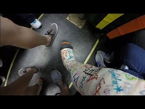 LGBTQ long leg walking cast!