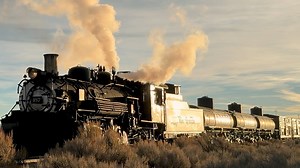 10K views · 695 reactions | Cumbres and Toltec Scenic Railroad locomotive 487 heads for Antonito, Colorado at Sunset. | Jim Pearson Photography | Facebook
