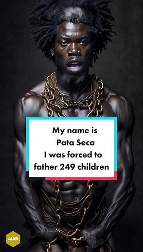 Pata Seca was an African breeding slave who was forced to father 249 children with other enslaved women. Here is his story told through AI.#ai #artificialintelligence #aiportrait #slavery #africanhistory #slaveryfacts