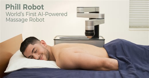 Phill Robot: World’s 1st AI-Powered Massage Robot by Philon Labs - Indiegogo