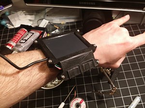Build your own wearable cyberpunk gesture pad #WearableWednesday