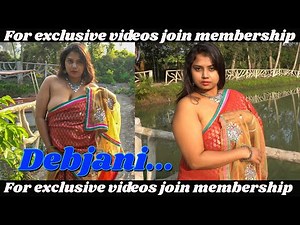 High Fashion Saree Shoot Concept | Debjani outdoor bold video shoot । #sareelove #sareefashion