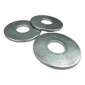 [Hot Item] DIN9021/ISO7093 Flat Washer with White Zinc Plated M8.4