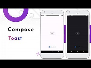 Show Toast Message in Jetpack Compose | Easy Android Alert Notification UI