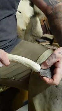 BROKEN STONE Tools - Tear Drop Hand Blade #flintknapping #survival #primitiveskills #stoneage #diy