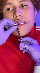 538K views · 7.1K reactions | SNAKE EYES來 would you get this piercing? We love this combinantion with tongue piercing ❤️#snakeeyes #snakeeyepiercing #piercings #piercinglovers #piercingstudio #mirrdopiercings #rotterdampiercing | MIRRDO. PIERCINGS | Facebook