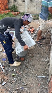 Techniques To Install Creative Stone Concrete Stair | Daily Works CVR