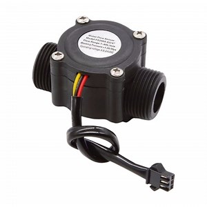 [Hot Item] Digital Portable Flow Meter Low Cost Hall Effect Pool Water Flow Sensor for Home