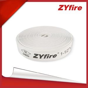 [Hot Item] Premium Zyfire FM Single Jacket Fire Hose with Reliable Couplings