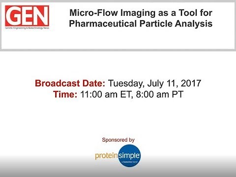Micro-Flow Imaging as a Tool for Biopharmaceutical Particle Analysis