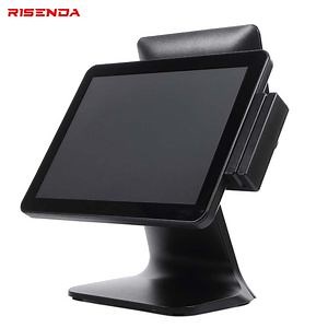[Hot Item] Factory Price 15" New Model POS Terminal All in One PC with Removable Customer Display