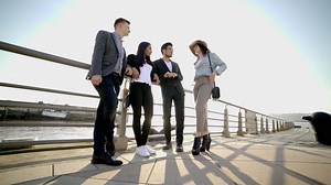 Mixed Ethnic Group Of Multiracial Diverse People Representing Equality