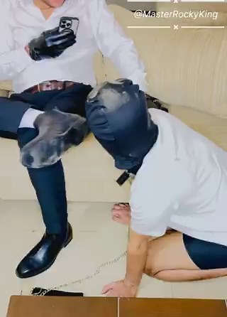 Beg hard to replace this loser and lick the dust from the soles of my boots. For every lick you will pay tribute while I Iaugh and degrade you pathetic 🐷 #findom #maledom #alphamaster #bootworship