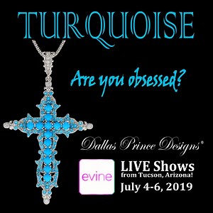 44K views · 68 reactions | Suffering from a Turquoise Obsession? Dallas Prince Designs will be LIVE from Tucson on #Evine with a brand new Turquoise Collection! Show times: July 5th - 8am, 11am & 7pm and Sat, July 6th - 1pm eastern. This is our largest TURQUOISE Event of the year......yay! #DallasPrinceDesigns https://bit.ly/2IrjQDZ | Dallas Prince Designs | Facebook