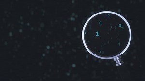 Digital Search With Magnify Over Internet