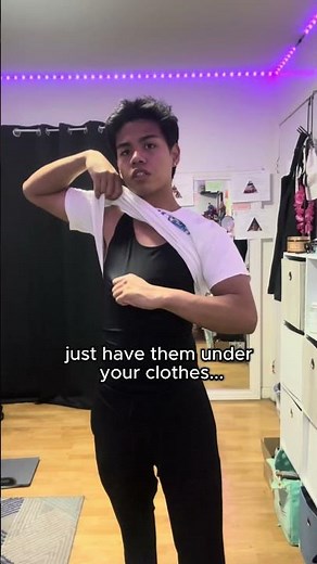 Pov: You’re insecure showering with other people because of your gyno (man boobs) #gynecomastia