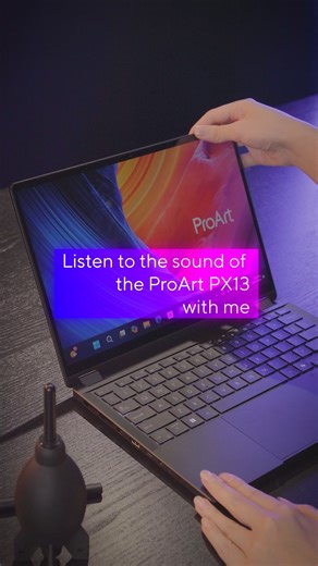 🔊 Turn up the volume! 🔊 Meet the ProArt PX13, your versatile 13-inch convertible laptop that adapts to your needs and inspires your every move. 🚀💡 👉https://asus.click/px13_fb | ASUS