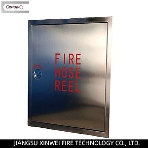 [Hot Item] Fire Cabinet with Fire Hose Rack Fire Fighting Steel Material Hydrant Cabinet