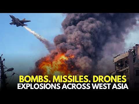 Iran Israel War News Today Live | Israel Launches Strikes After Iranian Missile Barrage | War News