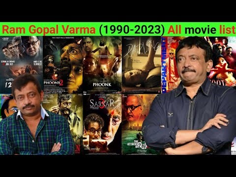 Director Ram Gopal Varma all movie list collection budget flop and hit #ramgopalvarma #bollywood