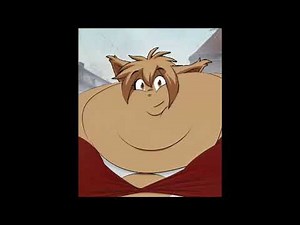 Too Wide - Fat Furry Humiliation Animation