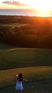 Playing golf just before sunset on our golf course is a magical experience. Each of our 18 holes offers breathtaking views of the Caribbean, but the 15th hole at sunset is particularly special. Have you had the opportunity to play on our course before? #FSNevis Tag the person you've enjoyed our golf course with. | Four Seasons Resort Nevis, West Indies