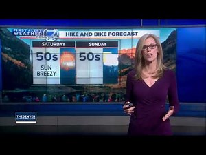 A chance of showers in your weekend outdoor forecast