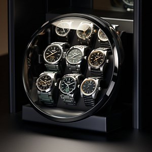 [Hot Item] Modern Glass Wrist Watch Display Cabinet