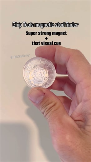 79K views · 42 reactions | Magnetic stud finders are a must for me. Every carpenter, handyman, installer, and DIY enthusiast should owna good magnetic stud finder. The magnet picks up the screws or nails holding the drywall to the studs. Accuracy is high. @chiptools makes this stud finder #studfinder #remodel #carpenter #handyman #electrician #plumber #diyhacks #worksmarternotharder #magnet #installer #tradie | TOOLS by Design | Facebook