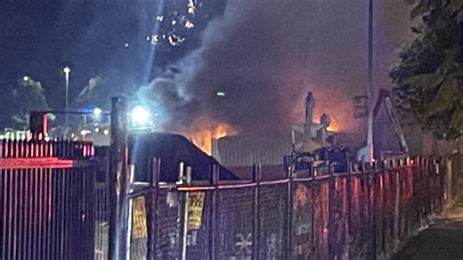 Bowen Hills fire